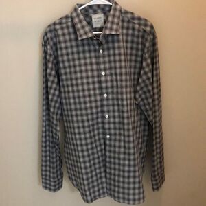 Billy Reid XL Fit 1 Button Down Shirt